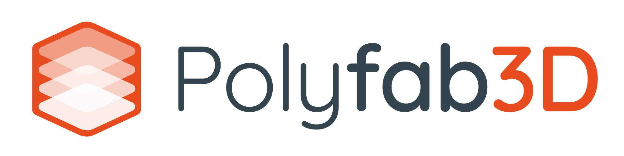 Logo Polyfab3D RVB - format PNG