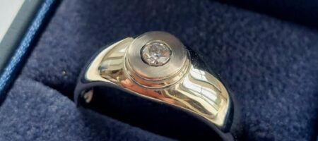 white gold casting with liqcreate wax castable resin