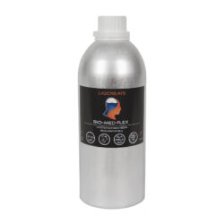 Liqcreate Bio-Med Flex biocompatible resin bottle with flexible properties